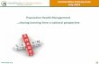 Population Health Management Presentation