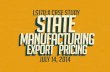 State Manufacturing Export Pricing