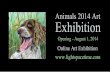 4th Annual “Animals” Art Exhibition - Event Postcard