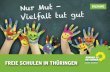 Freie Schulen in Thüringen