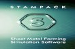 Stampack Catalogue | Sheet metal forming simulation software