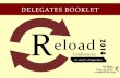 Reload 2014 - Delegates Booklet