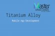 Titanium alloy master softwares