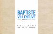 PressBook Baptiste Villeneuve