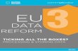 EU Data Reform - Ticking All The Boxes?