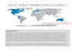 Trade Promotion Authority Factsheet