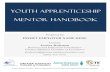 Youth Apprenticeship Mentor Handbook September 2015