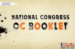 National Congress OC Booklet