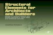 structural elements for architects and builders