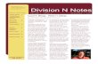Division N Newsletter November 2014
