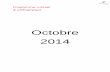 Programme mensuel octobre 2014