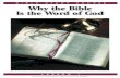 Bible Study Course: Lesson 1 - Why the Bible is the Word of God