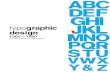 typography design 1960 – 1990