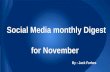 Social media monthly digest for november