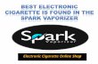 Best electronic cigarette is found in the spark vaporizer