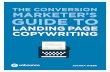 The conversion marketers guide to landingpage copywriting