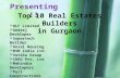 Top Real Estate Builders in Gurgaon