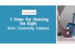 Seven Steps for Choosing the Right Database Cleansing Company - Sales Inside