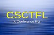 CSCTFL - A Conference Plus