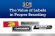 The Value of Labels in Proper Branding