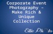 Corporate event photography – make rich & unique collection