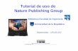 Tutorial de uso de Nature publishing group