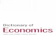 Dictionary of economics over 3 000 terms clearly defined jul 200