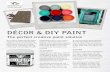 Decor & DIY Paint Brochure