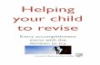Helping your child revise