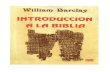 Introduccion a la biblia william barclay