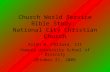 Church World Service Bible Study: National City Christian Church