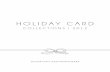 Holiday Card Catalog 2012 | gina&tony|photographers