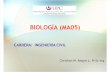MA05 2012 1 Clase 1 Biologia y Su Relacion Con Otras Ciencias