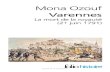 Mona Ozouf - Varennes La Mort de La Royauté Introducción