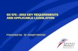 SS 576 2012 - Key Requirements and Applicable Legislation by Er Joseph Michael