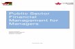 Public Sector Financial Management for Managers