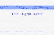 05-New Egyptian Textile