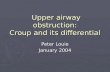 Upper Airway Obsrtuction