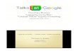 Tom Russo at Google Talks (Slide Deck)
