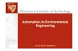 Automation in Environmental Engineering Lecture notes 2