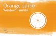 Orange Juice Booklet
