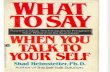 What to Say When You Talk to Yourself-MANTESH