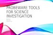 Probeware Tools for Science Investigation