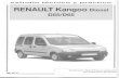 Manual de Renault Kangoo y Motor D55 y D65 de Renault