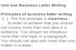 Unit One Business Letter Writing abdo
