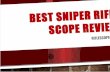 Best Sniper Rifle Scope Review