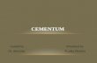 Cementum – a dynamic structure uday.pptx