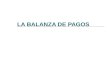 Balanza Pagos