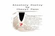 Aleatory Poetry by Cheryl Penn.