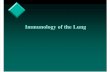 Immunology of the Lung